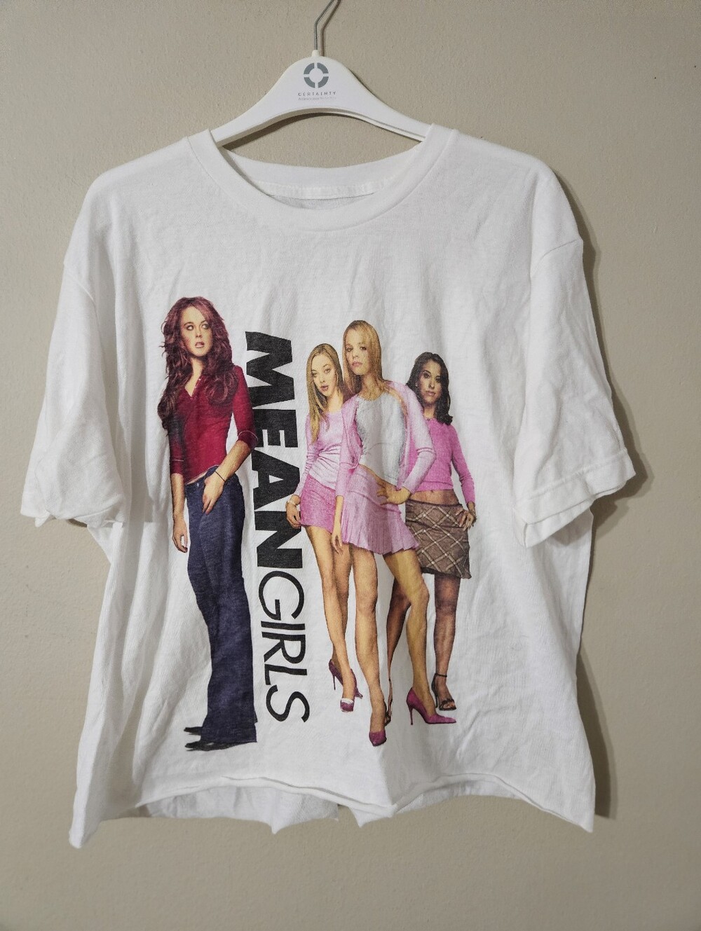 Mean Girls Cropped Chopped Tshirt Large